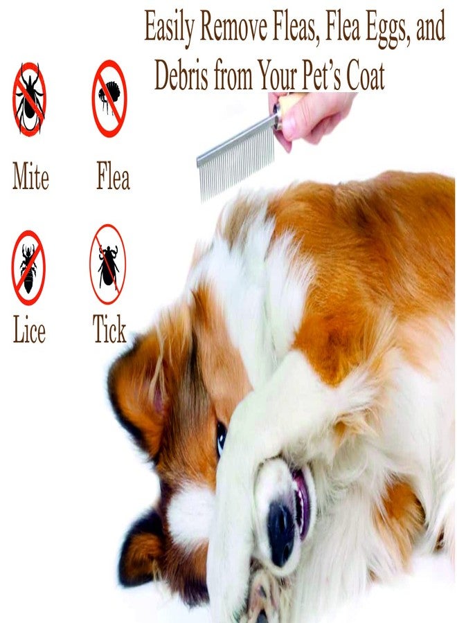 VetSafe Flea and Tick Comb for Pets, Dog and Cat (Color May Vary) - Image 2